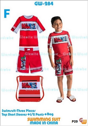 pakaian renang superhero